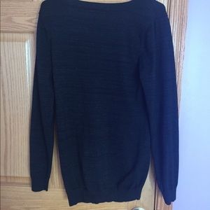 Black glitter sweatshirt